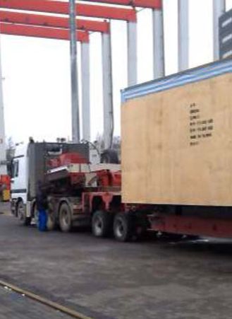 Транспортировка тяжелого оборудования 110 тонн + 73 тонн photo